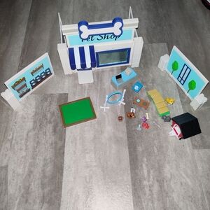Roblox Pet Shop Playset Jazwares Building Accessories Pets Lot (No Figures)